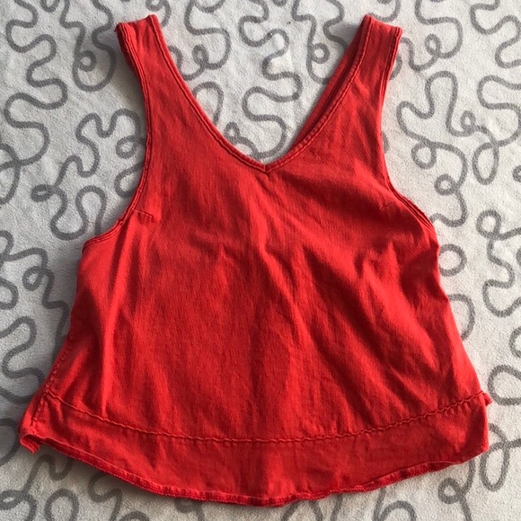 Free People Tops - We The Free Crossback Crop Tank Top